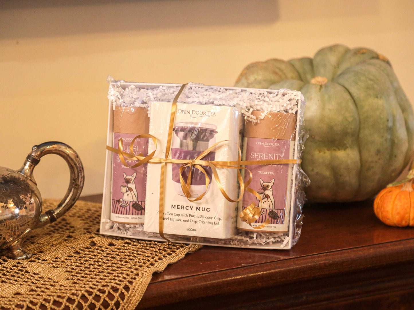 Mercy Basket | Tea Gift Set by Open Door Tea