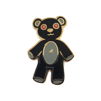 Teddy Bear Pin by Kolorspun