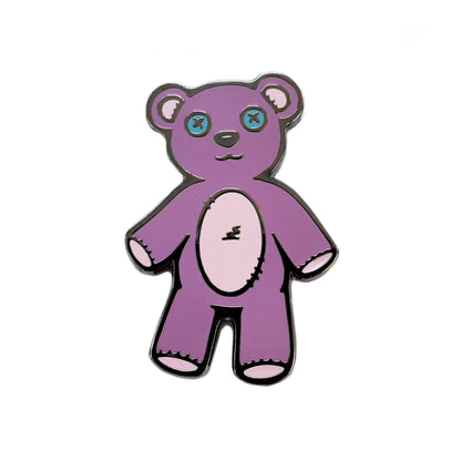 Teddy Bear Pin by Kolorspun