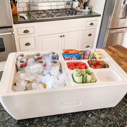 REVO Dubler Cooler | Polar White | Made in USA by REVO COOLERS, LLC