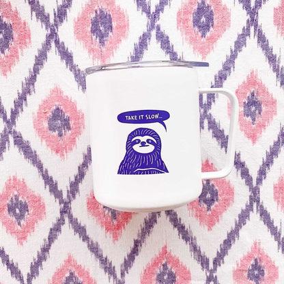 Sloth MiiR Eco Camp Cup by Bean & Bean Coffee Roasters