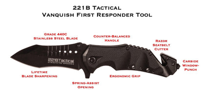 Vanquish First Responder Tool by 221B Tactical