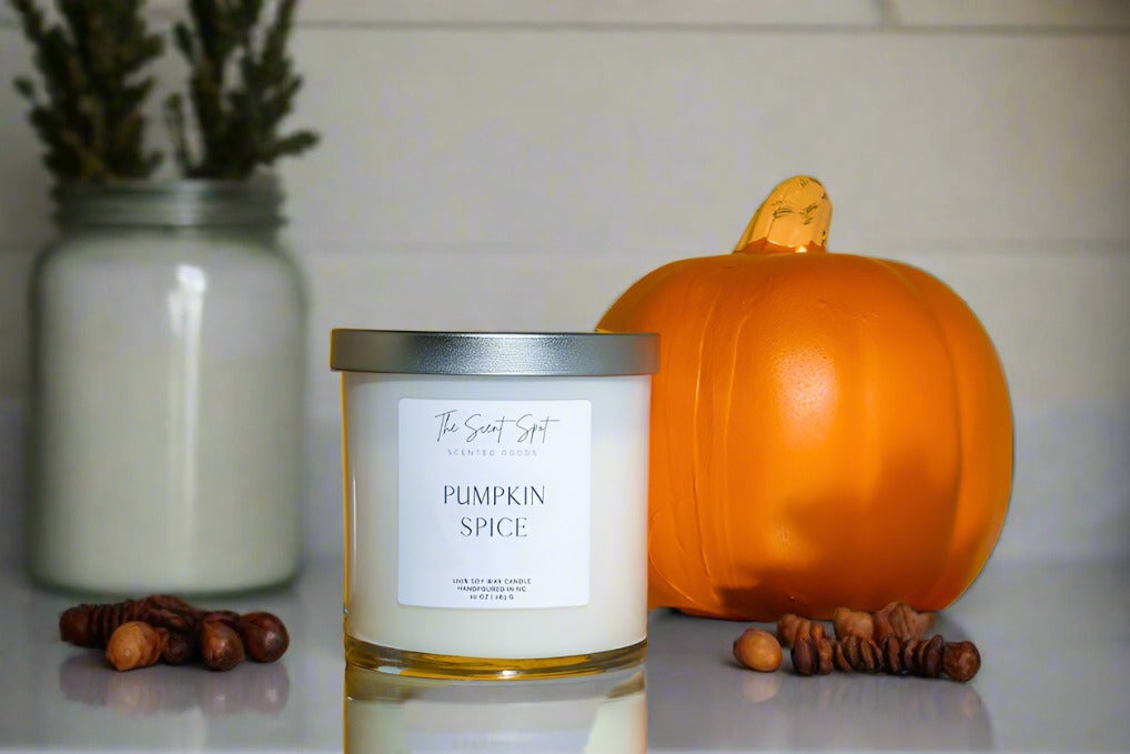 Pumpkin Spice Candle by The Scent Spot