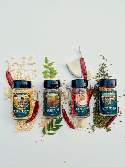 Popcorn & Veggie Seasoning Set by PODI life - South Indian Pantry