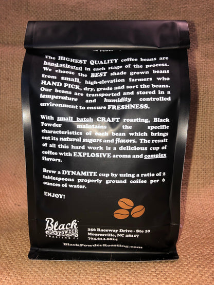 Wine Infused | Medium Craft Roasted Coffee | LIMITED EDITION by Black Powder Coffee