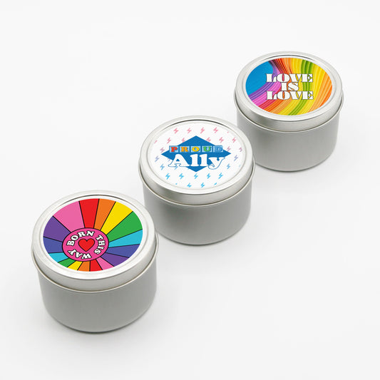 PRIDE 4oz Candle Trio by NESW WAX CO//