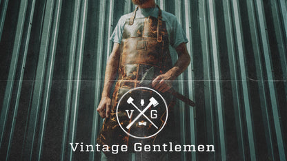 Full Grain Buffalo Leather Apron by Vintage Gentlemen