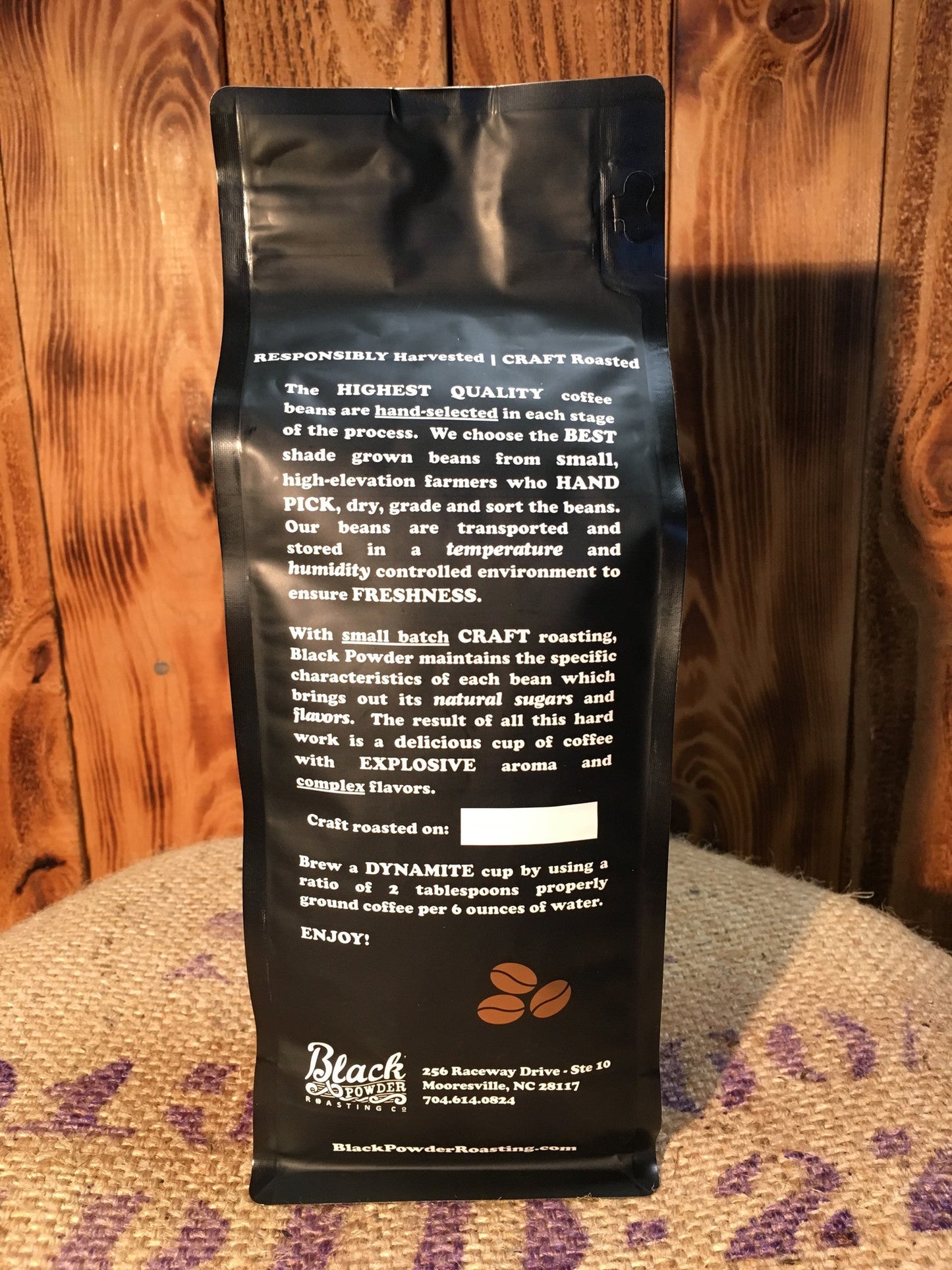 Peru Naturally Grown | Fairly Traded | Medium Roast by Black Powder Coffee