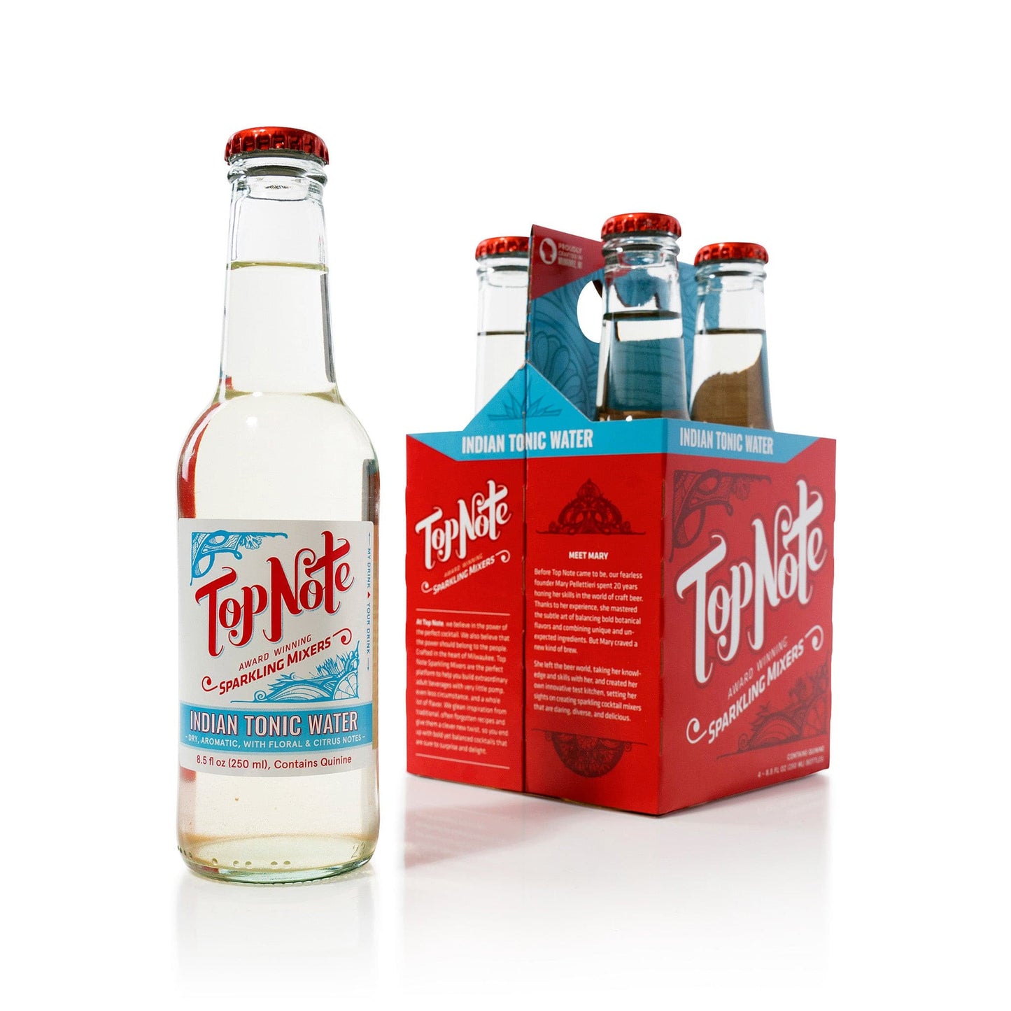 16 Pack Indian Tonic Water, sofi Award winner! by Top Note Tonic Store