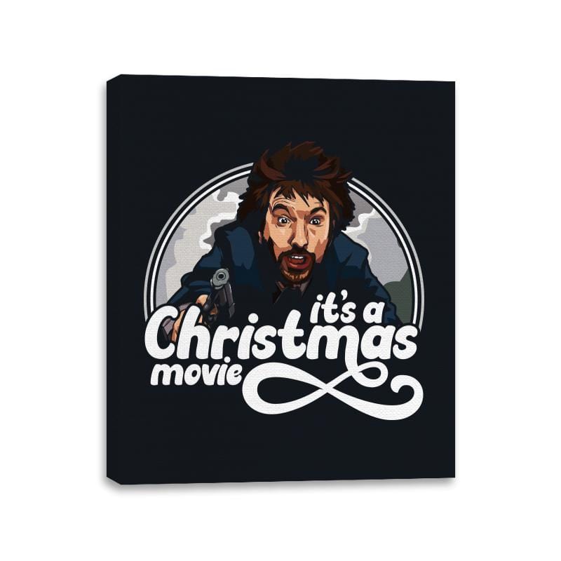 It's A Christmas Movie - Canvas Wraps by RIPT Apparel