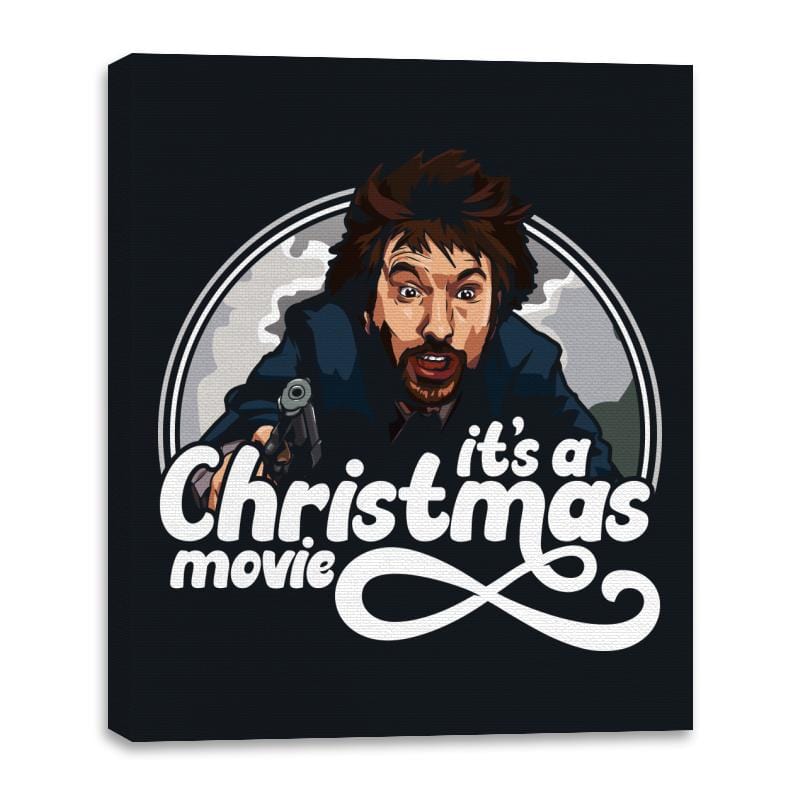It's A Christmas Movie - Canvas Wraps by RIPT Apparel