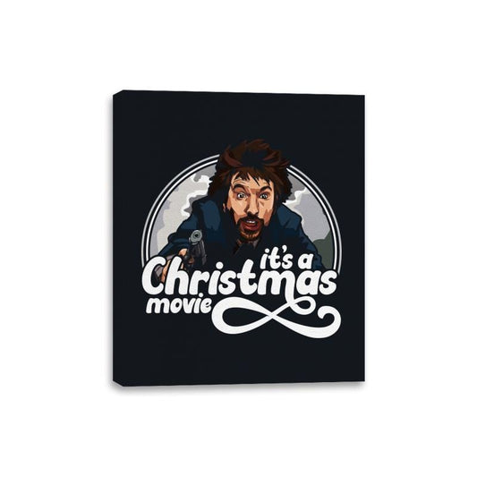 It's A Christmas Movie - Canvas Wraps by RIPT Apparel