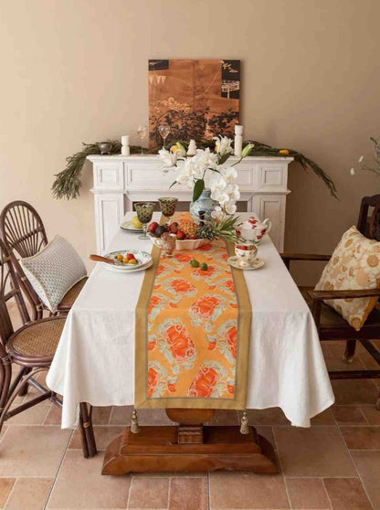 Italian Style Decorative Table Runner for Elegant Fall Table Setting by INSPECIAL HOME