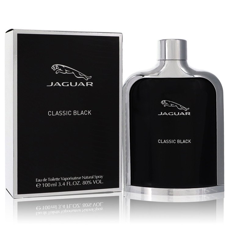 Jaguar Classic Black by Jaguar Eau De Toilette Spray 3.4 oz for Men by Avera Group