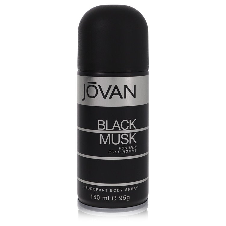 Jovan Black Musk by Jovan Deodorant Spray 5 oz for Men by Avera Group