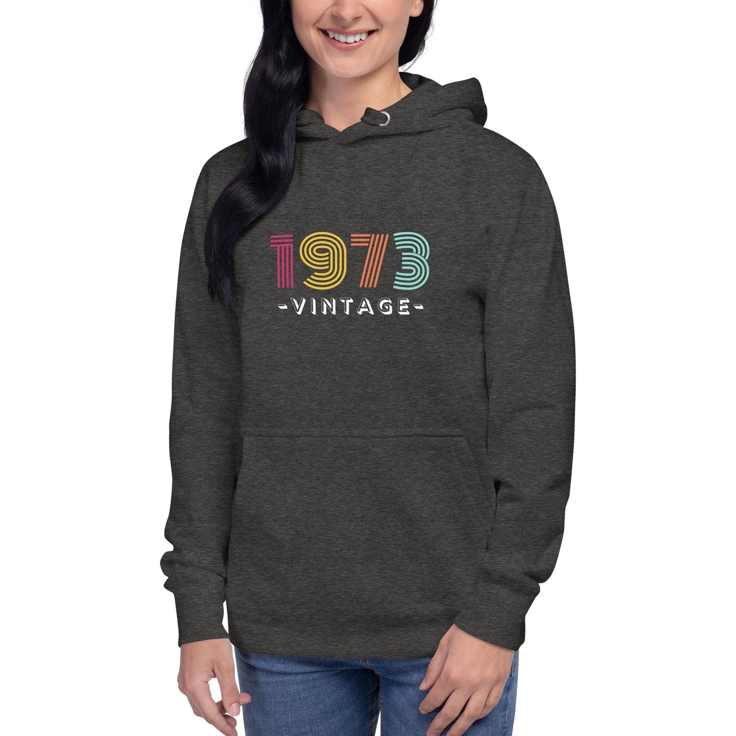 1973 Vintage - Unisex Premium Hoodie by Karma Kiss