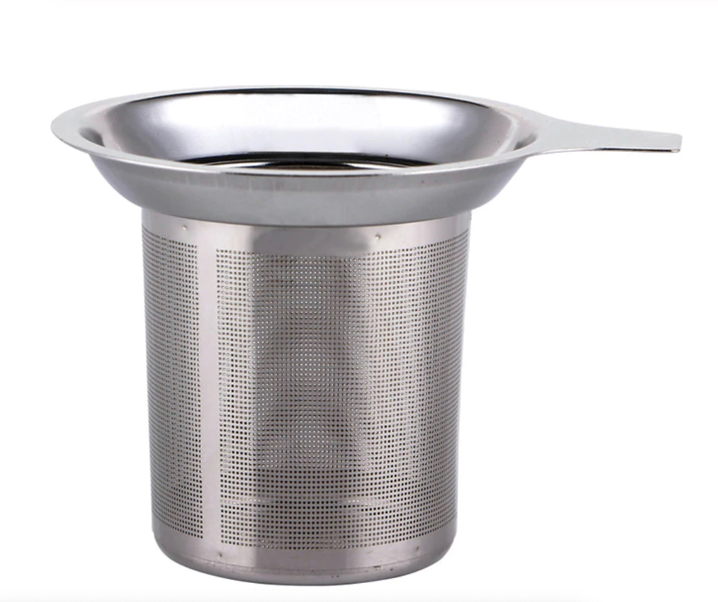 Stainless Steel Laser Cut Strainer by Tea and Whisk