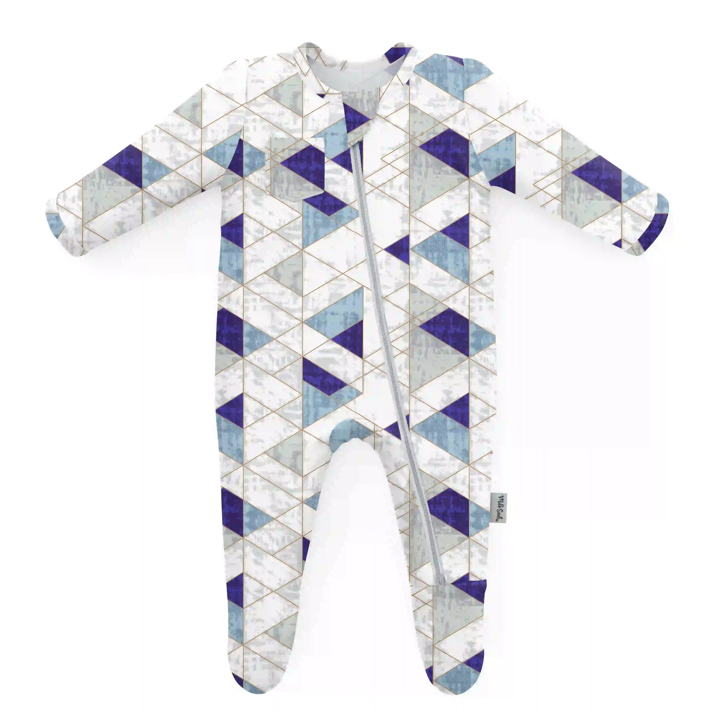 LEVI FOOTED JAMMIES by Milk Snob