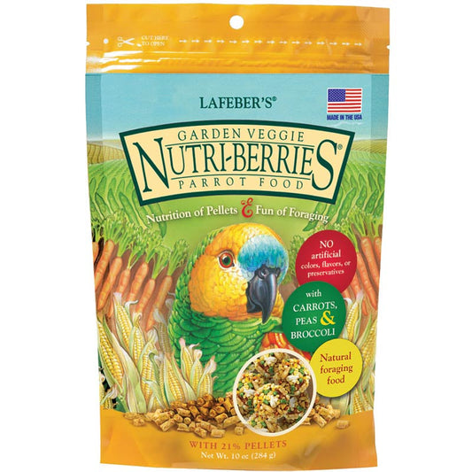 Nutri-Berries Parrot Superfood with Garden Vegetables by Dog Hugs Cat