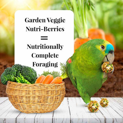 Nutri-Berries Parrot Superfood with Garden Vegetables by Dog Hugs Cat