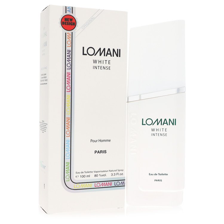 Lomani White Intense by Lomani Eau De Toilette Spray 3.3 oz for Men by Avera Group