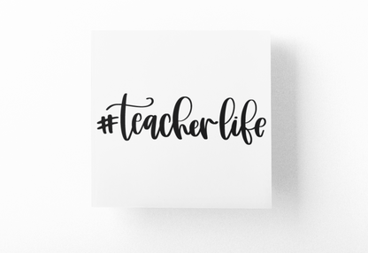 Teacher Life Teacher Sticker by WinsterCreations™ Official Store