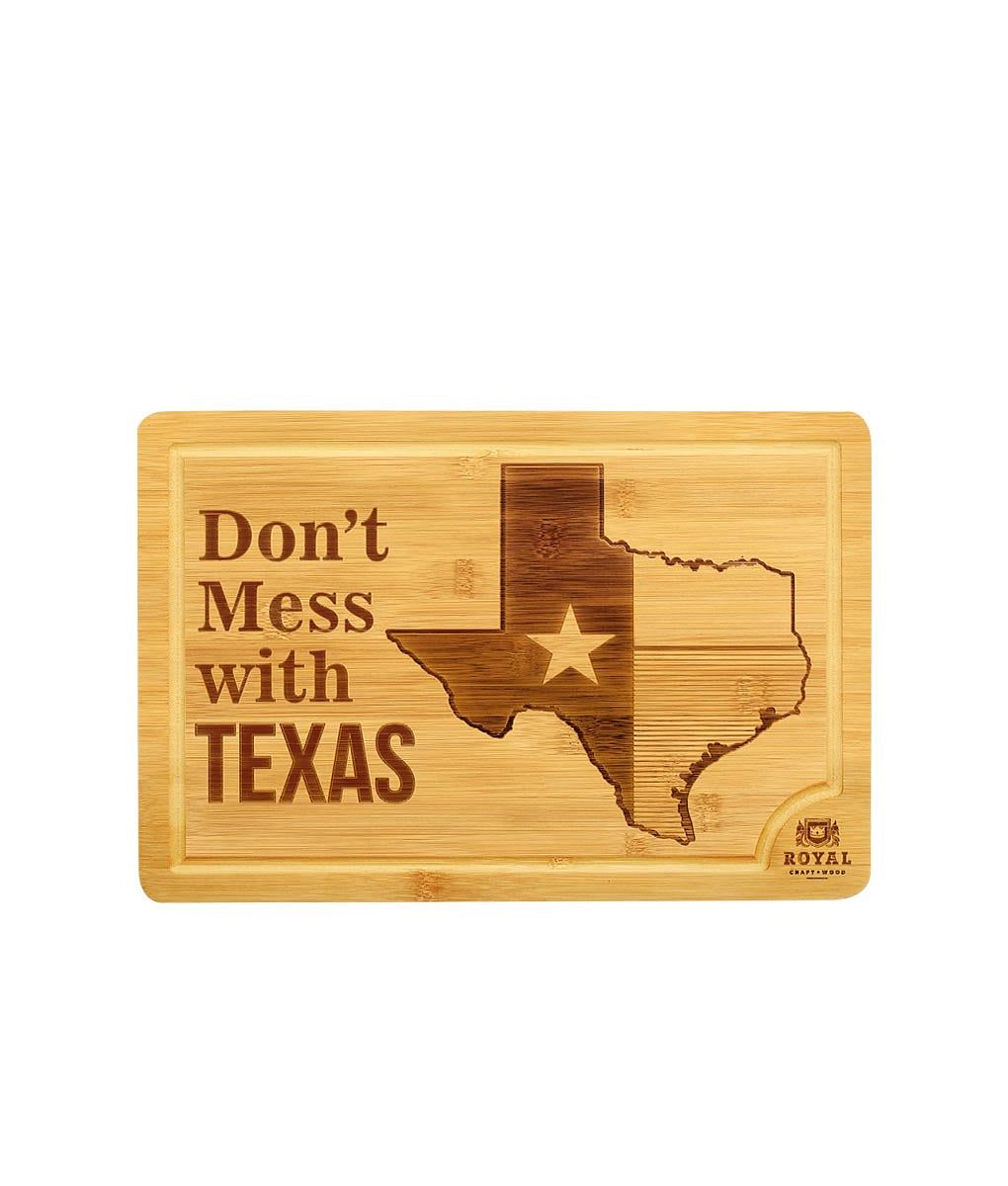 Texas Cutting Board, 15x10" by Royal Craft Wood