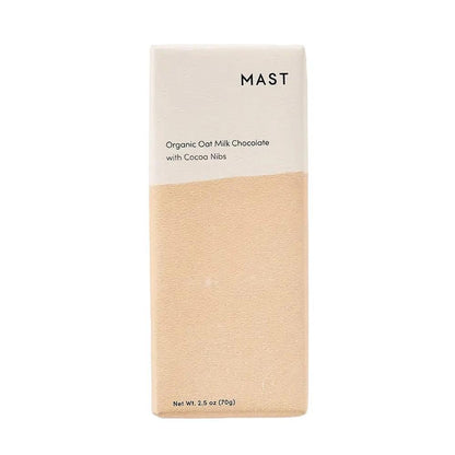 Mast - Organic Oat Milk Chocolate w/ Cocoa Nibs (2.5OZ) by The Epicurean Trader