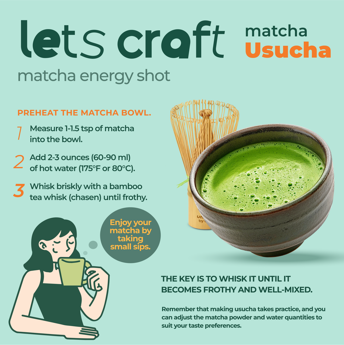 Organic Japanese Ceremonial Grade Matcha Green Tea Powder by Aprika Life