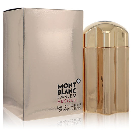 Montblanc Emblem Absolu by Mont Blanc Eau De Toilette Spray 3.4 oz for Men by Avera Group