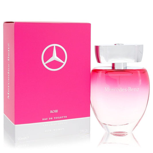 Mercedes Benz Rose by Mercedes Benz Eau De Toilette Spray 3 oz for Women by Avera Group