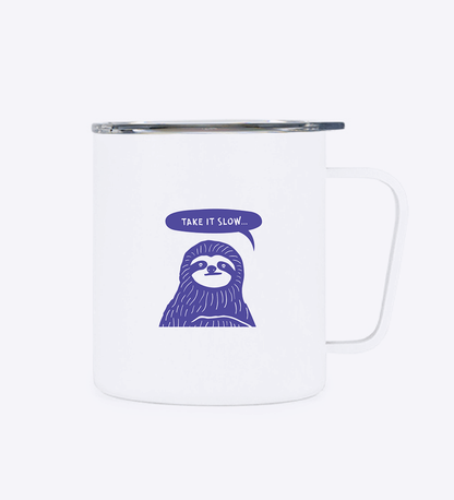 Sloth MiiR Eco Camp Cup by Bean & Bean Coffee Roasters