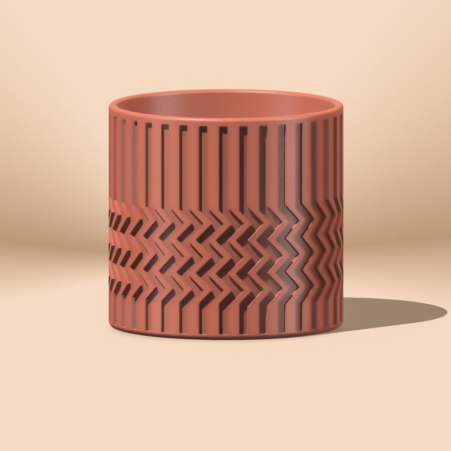 Minimalist Zig-Zag Planter by Rosebud HomeGoods