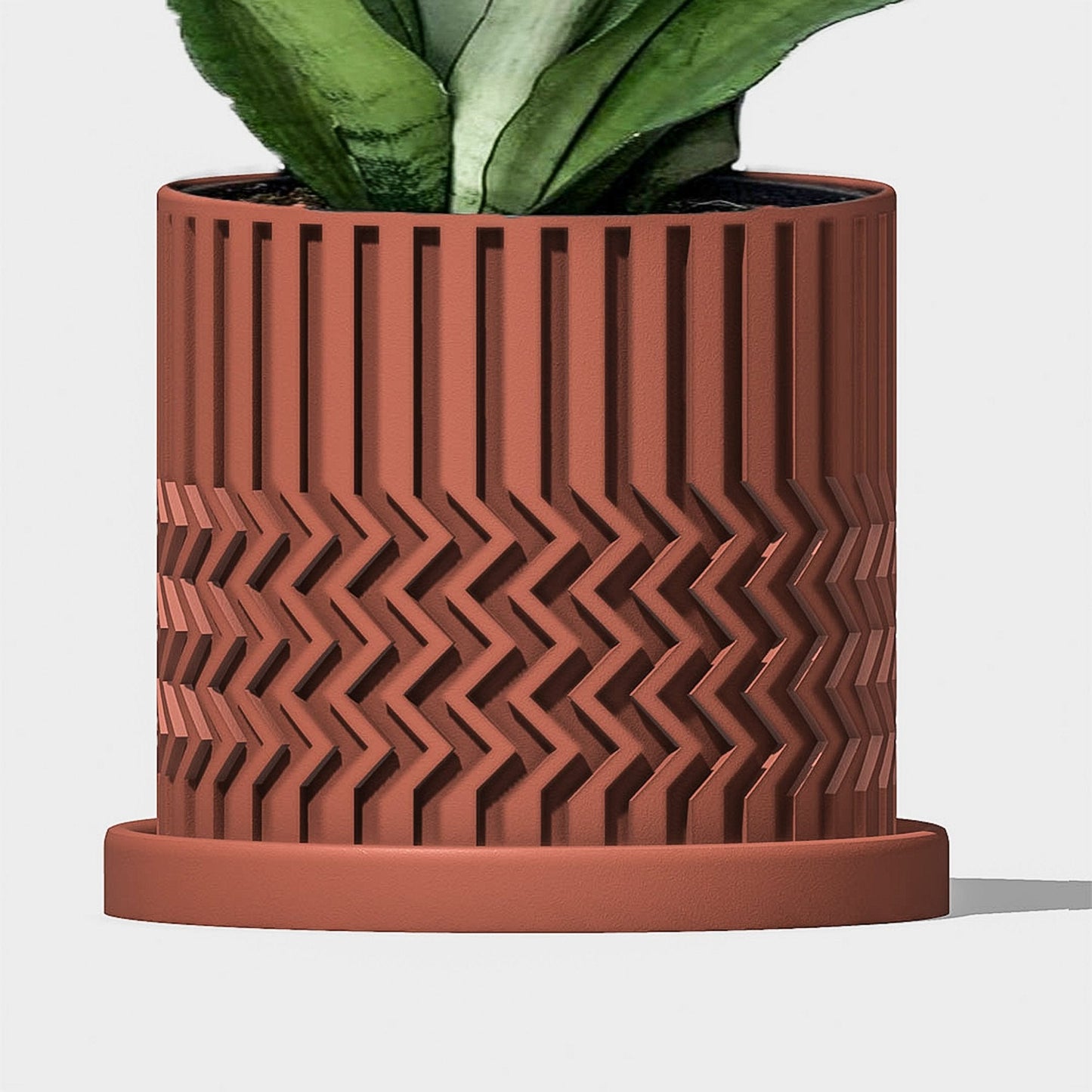 Minimalist Zig-Zag Planter by Rosebud HomeGoods