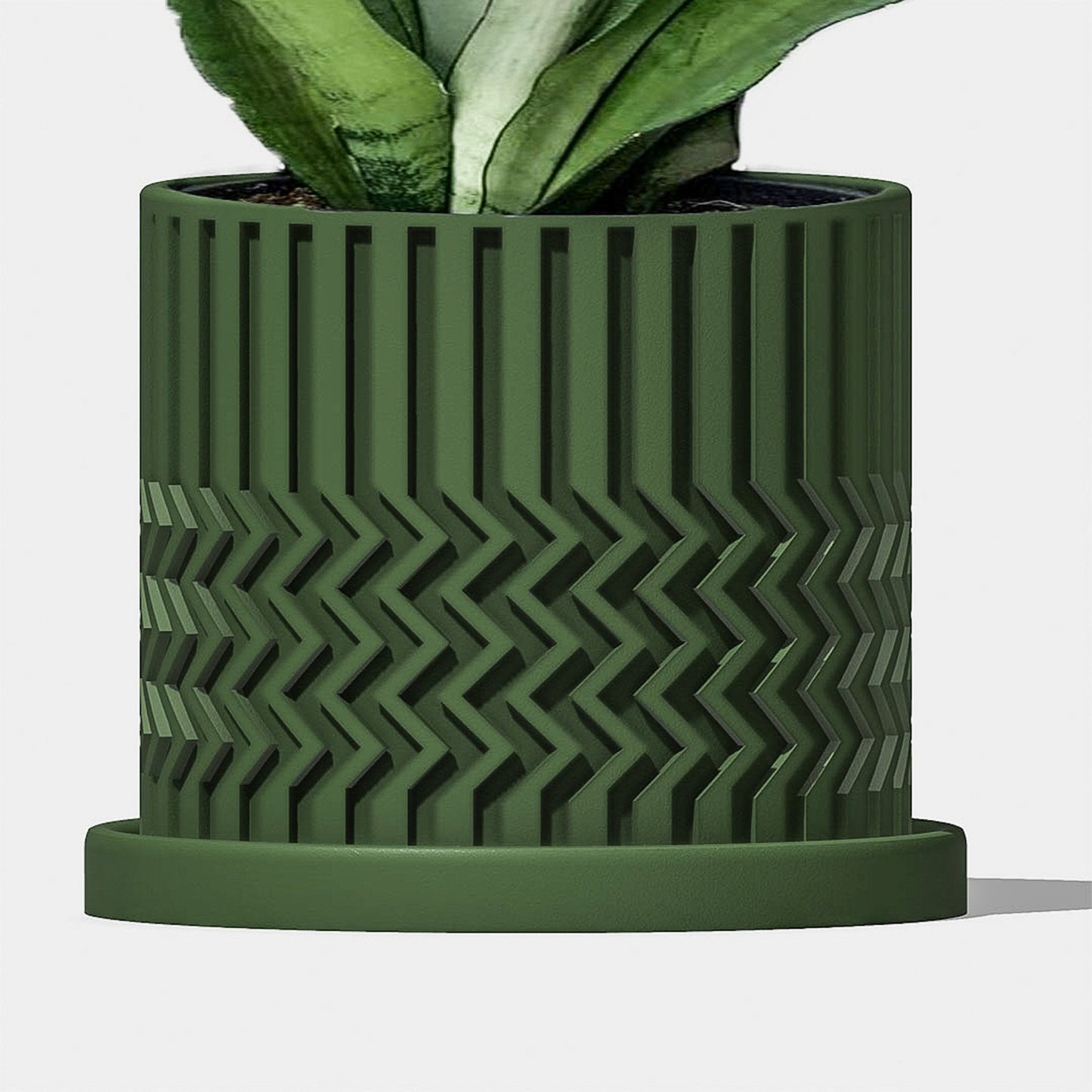 Minimalist Zig-Zag Planter by Rosebud HomeGoods