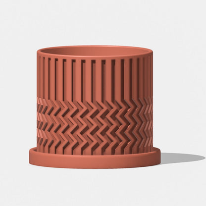 Minimalist Zig-Zag Planter by Rosebud HomeGoods