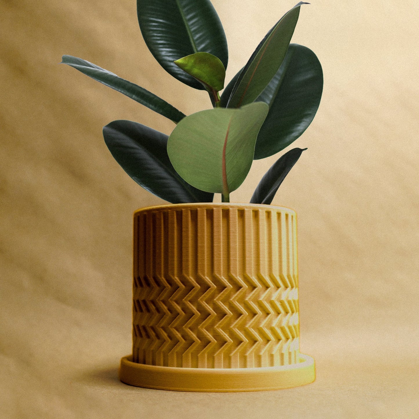 Minimalist Zig-Zag Planter by Rosebud HomeGoods