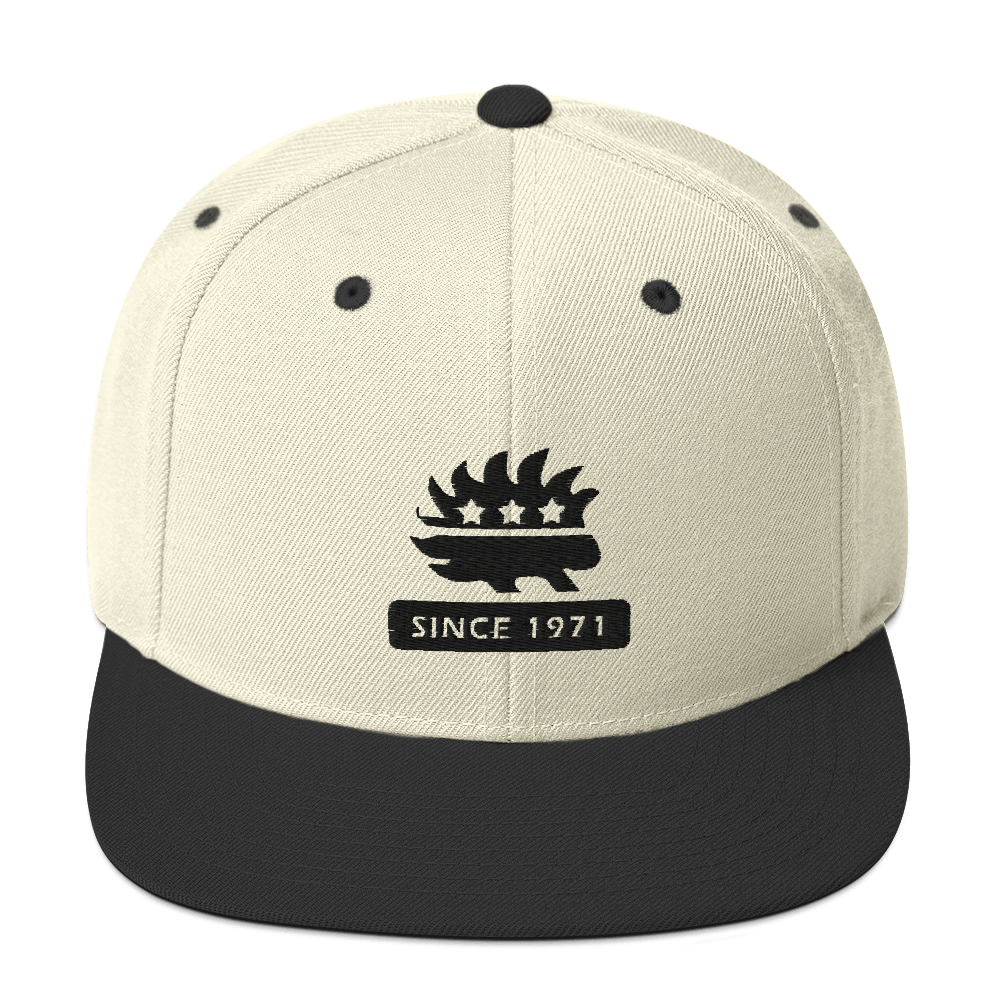 Libertarian Porcupine (Since 1971) Snapback Hat by Proud Libertarian