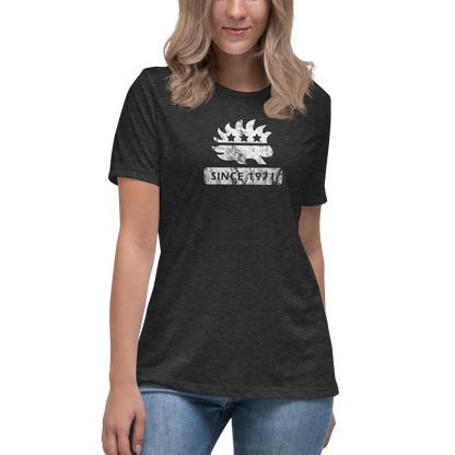 Libertarian Porcupine (Since 1971) Women's Relaxed T-Shirt by Proud Libertarian