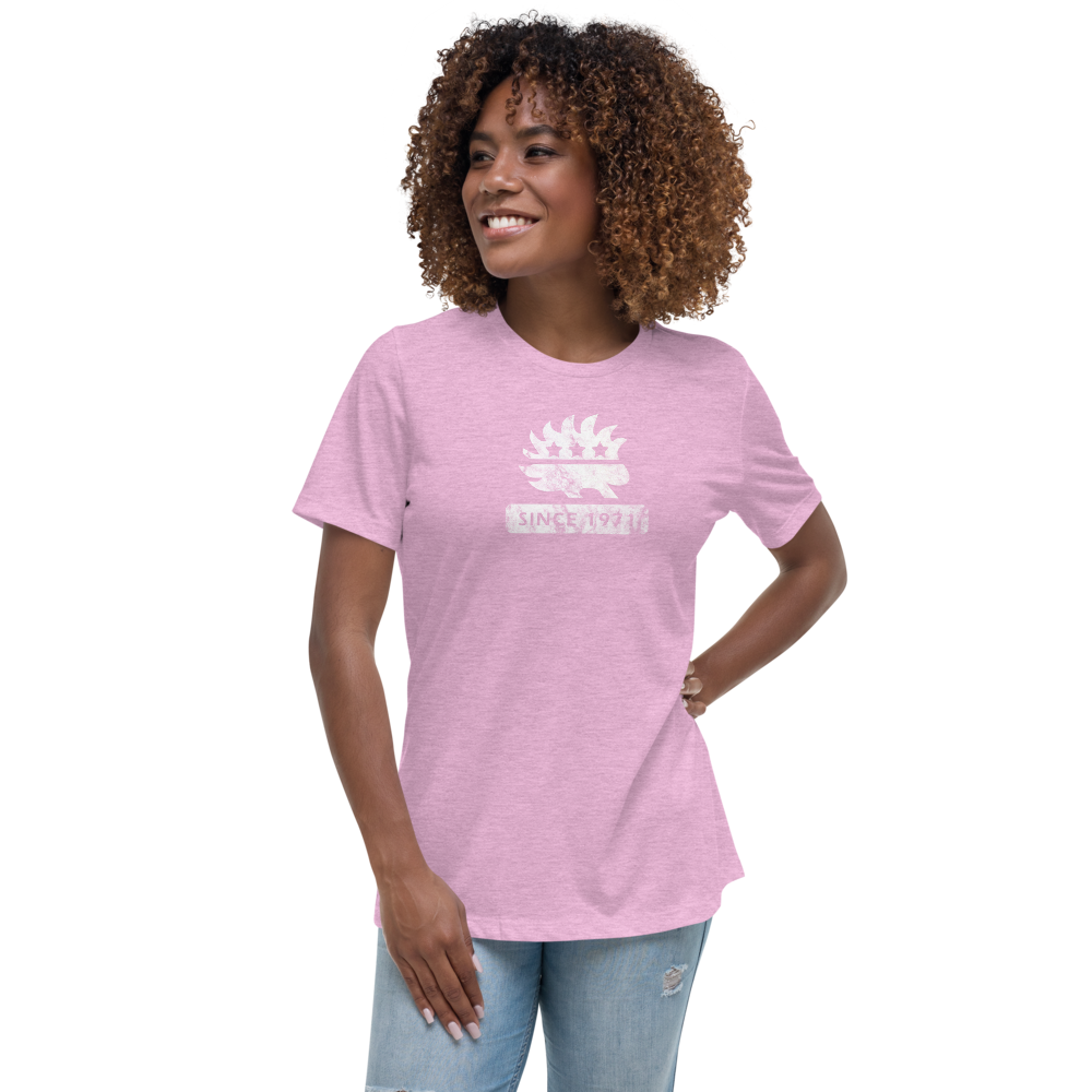 Libertarian Porcupine (Since 1971) Women's Relaxed T-Shirt by Proud Libertarian