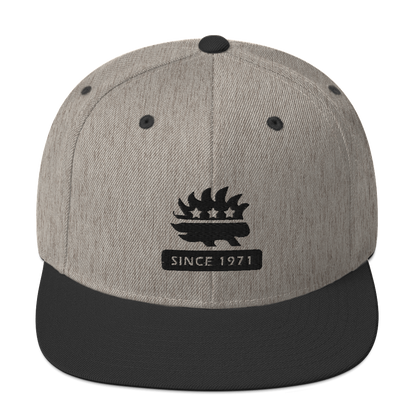 Libertarian Porcupine (Since 1971) Snapback Hat by Proud Libertarian