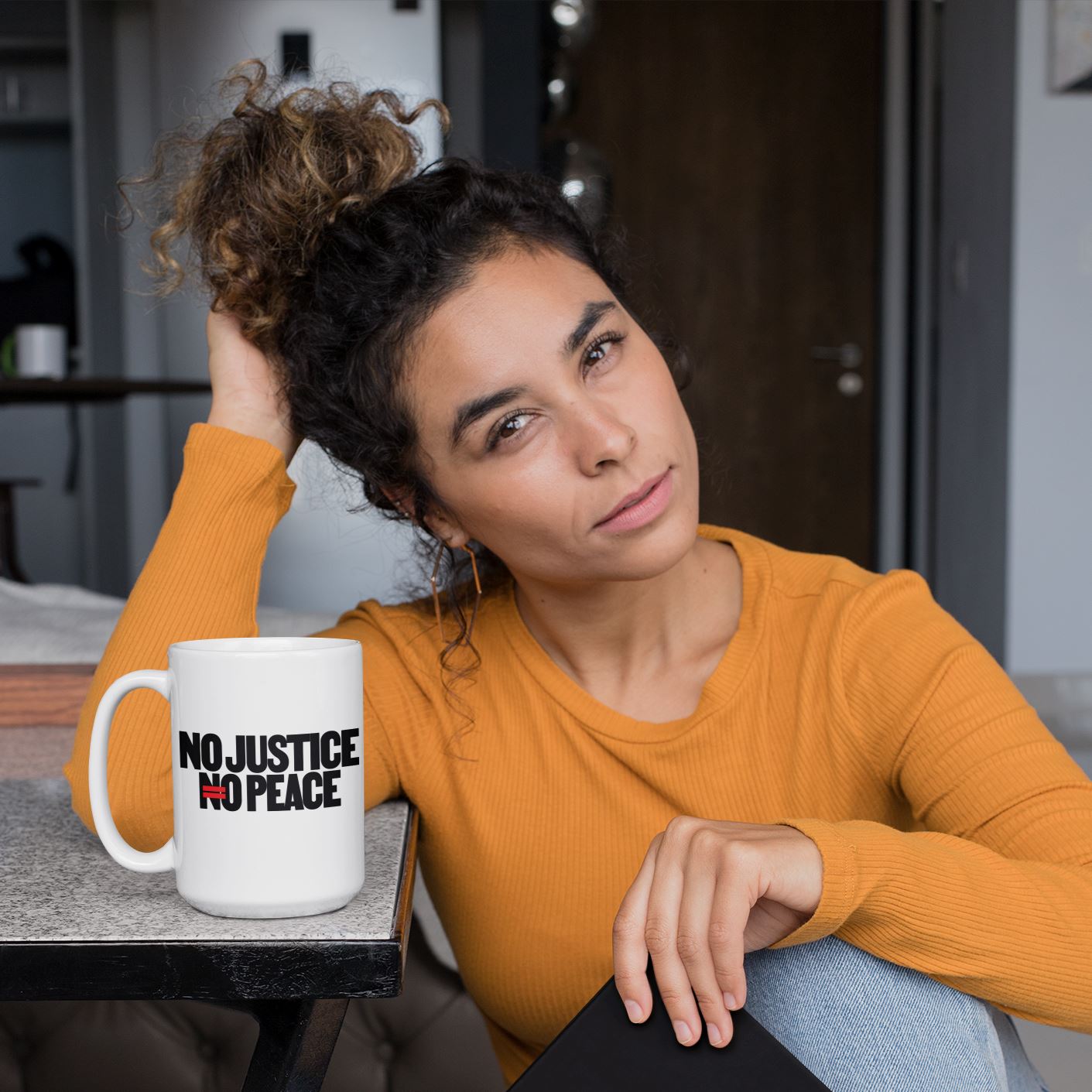 No Justice, No Peace | Mug by The Happy Givers