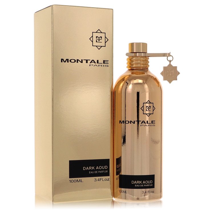 Montale Dark Aoud by Montale Eau De Parfum Spray (Unisex) 3.4 oz for Men by Avera Group