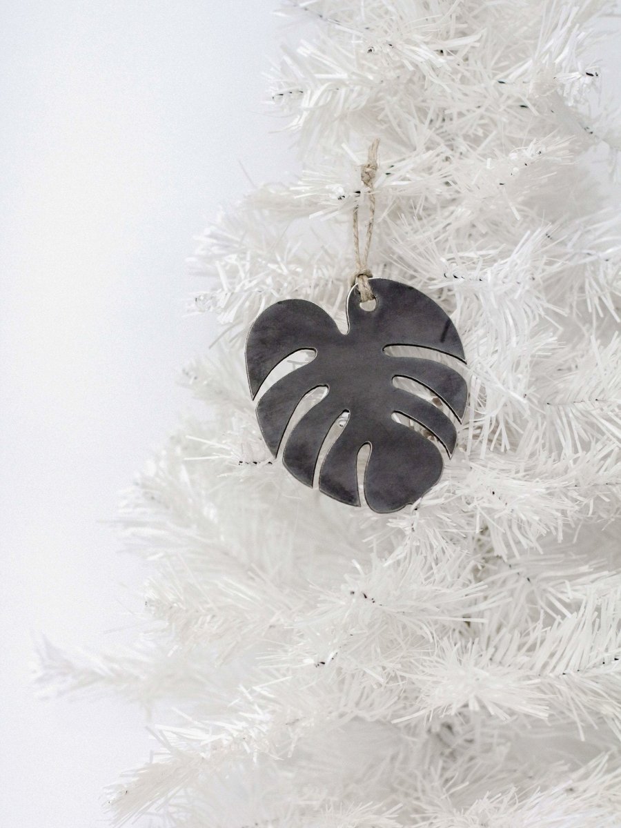 Monstera Leaf Christmas Tree Ornament by Jubilee Trading Company