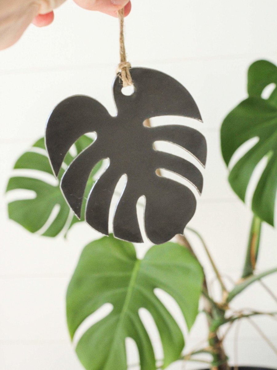 Monstera Leaf Christmas Tree Ornament by Jubilee Trading Company