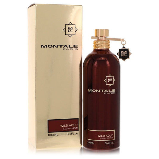 Montale Wild Aoud by Montale Eau De Parfum Spray (Unisex) 3.4 oz for Women by Avera Group