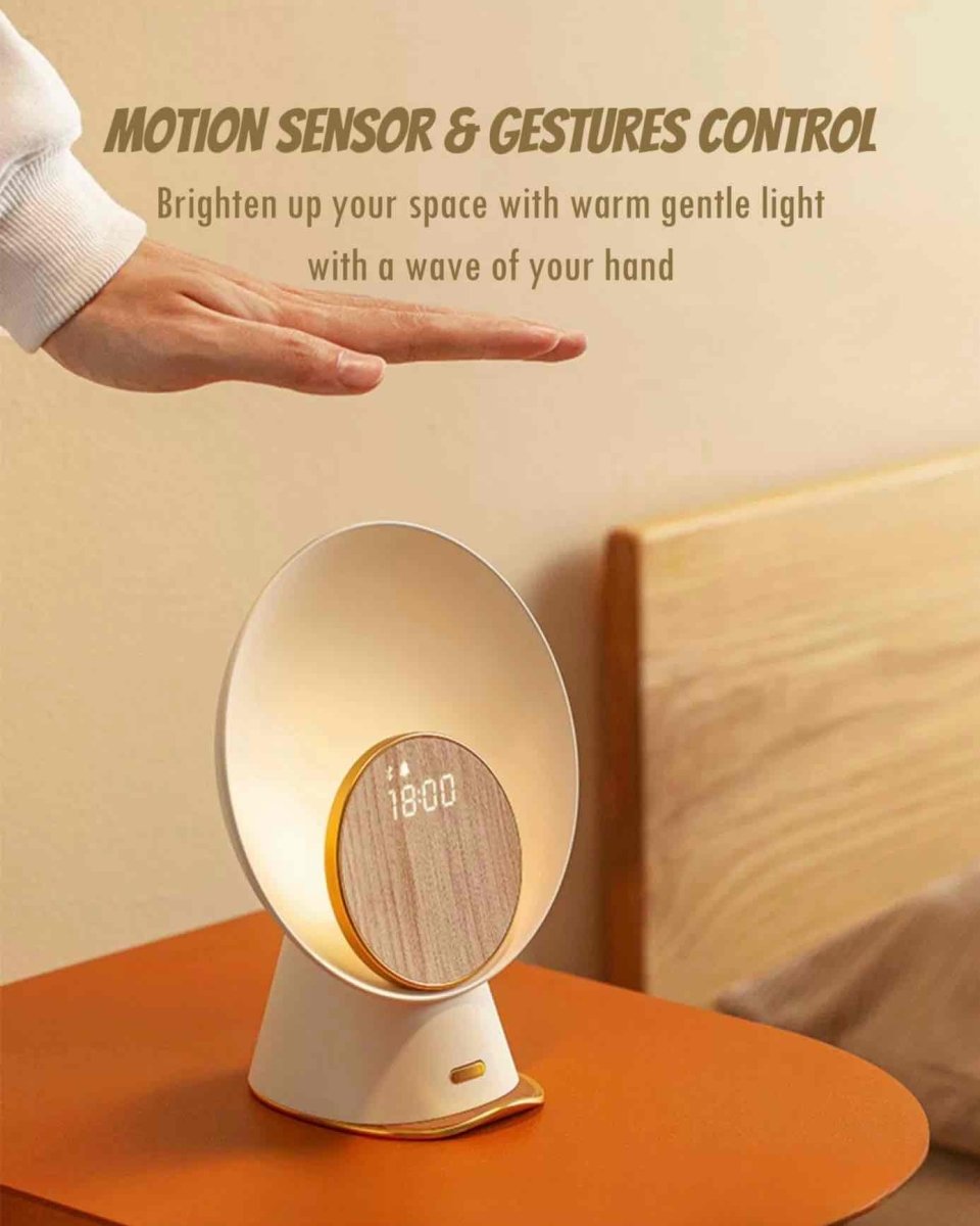 Moon Station: Bedside Lamp, Wireless Charger, Stereo Speaker All In One by INSPECIAL HOME