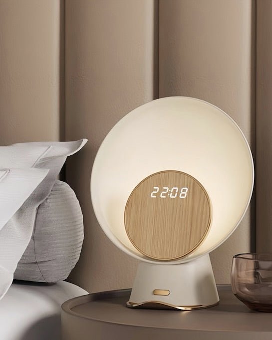 Moon Station: Bedside Lamp, Wireless Charger, Stereo Speaker All In One by INSPECIAL HOME