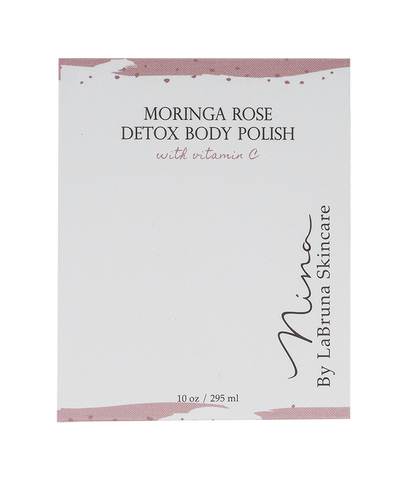 Moringa Rose Detox Body Polish with Vitamin C by LaBruna Skincare