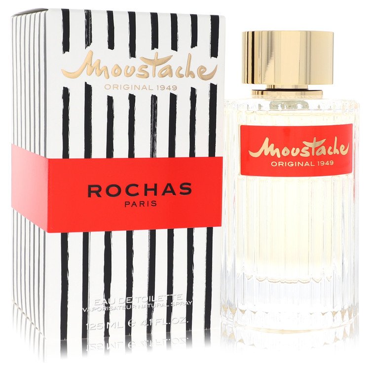 Moustache by Rochas Eau De Toilette Spray 4.1 oz for Men by Avera Group